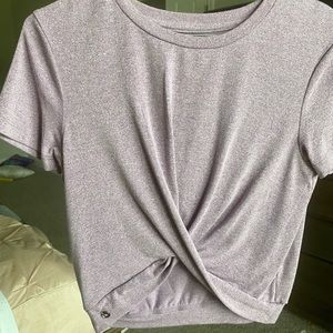 Buff Bunny Liliac Crop Medium